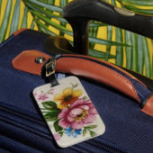 ティーカップフローラブーケ荷物タグ ラゲッジタグ