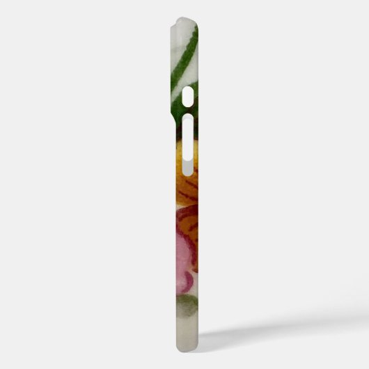 ティーカップフローラブーケ電話ケース Case-Mate iPhoneケース (裏面 / 左)