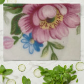 ティーカップフローラブーケ キッチンタオル (折り畳み)