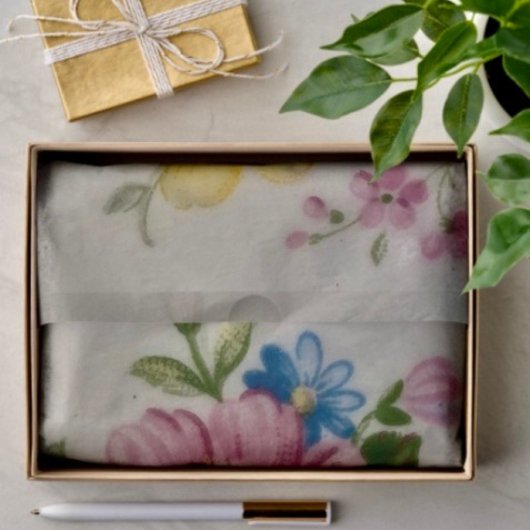 ティーカップフローラブーケ 薄葉紙