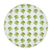 ティーカップホワイト カッティングボード (正面)