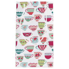 ティーカップモダンヴィンテージ スモールペーパーバッグ