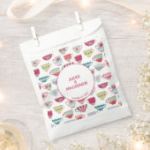 ティーカップモダンヴィンテージ フェイバーバッグ (クリップ留めされた状態)