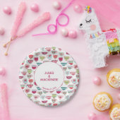 ティーカップモダンヴィンテージ ペーパープレート (パーティー)