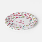 ティーカップモダンヴィンテージ ペーパープレート (アングル)