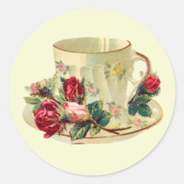 ティーカップ時間 ラウンドシール