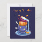 ティーカップ秋 お洒落 (正面)