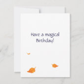 ティーカップ秋 お洒落 (裏面)