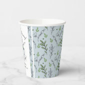 ティーカップ茶パーティー赤ちゃんシャワー 紙コップ (左)