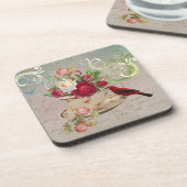 ティーカップ1のコースター コースター (左側)