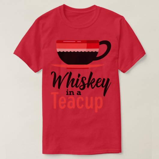 ティーカップ2 Tシャツ (デザイン正面)
