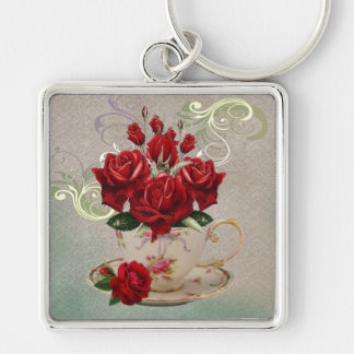 ティーカップ3のkeychain キーホルダー