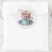 ティーカップ3 ラウンドシール (バッグ)