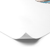 ティーカップ（セット4） ポスター (角)