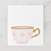 ティーカップ プレイスカード (外部開封)