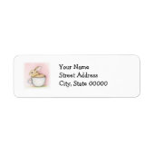 ティーカップ ラベル (正面)