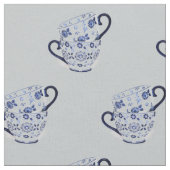 ティーカップcobalt ファブリック (クローズアップ)