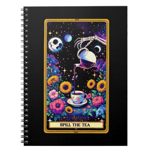 ティーカードノートブックコレクションをタロットする ノートブック (正面)