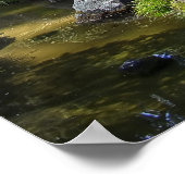 ティーガーデン日本のパゴダ – サンフランシスコ ポスター (角)