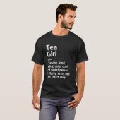 ティーガールSDサウスダコタおもしろい街のルーツ Tシャツ (正面フル)