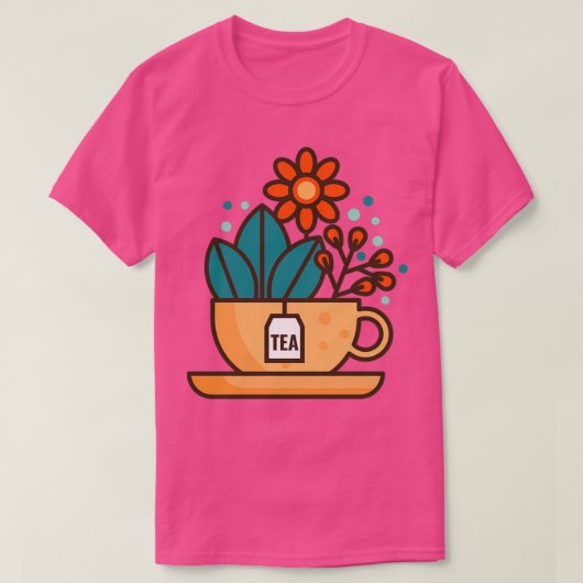 ティーキャップ Tシャツ (デザイン正面)