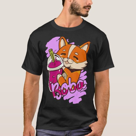 ティーキュートアニメーションboba tシャツ (正面)