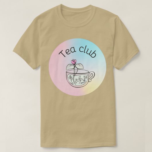 ティークラブ Tシャツ (デザイン正面)