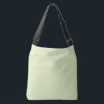 ティーグリー無地のン空白のカラー クロスボディバッグ<br><div class="desc">茶の無地の緑空白の色は地球漫画の薄い緑。多カラフルくのデザインや色に適した色無地の。楽しいインスピレーションと幸福と明るい色。16進# E1EDBD</div>