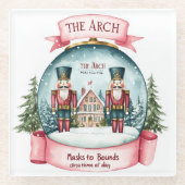 ティーコースター ガラスコースター (正面)