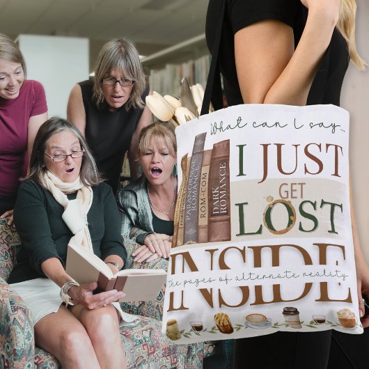 ティーコーヒー&ブックス読ズブックラバートートバッグ トートバッグ