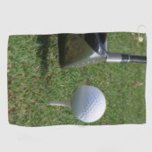 ティーゴルフボールゴルフタオル ゴルフタオル (横)