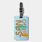 ティーサンディエゴ ラゲッジタグ (正面縦)