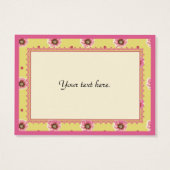 ティーサービスギフトラベル (裏面)