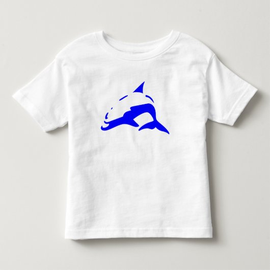 ティーシャツキャラクター画像イルカ トドラーTシャツ (正面)