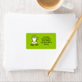 ティーショップ差出人住所 ラベル (インサイチュ)