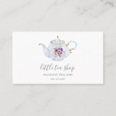 ティーショップ 名刺 (正面)