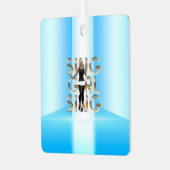 ティーシンガールシンメタルオーナメント メタルオーナメント (正面左)