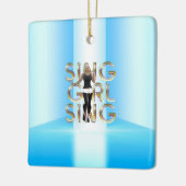 ティーシンガールソング セラミックオーナメント (左)