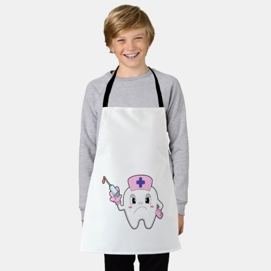 ティースをナースとしてCiring.PNG エプロン (着用した状態)