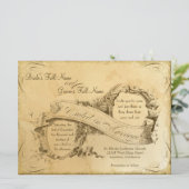 ティーステンドヴィンテージウェディング1 -招待状招待状 招待状 (スタンド正面)