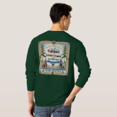 ティースバック&ポケットプリント~ロッジサイネージ Tシャツ (裏面フル)