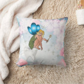 ティースフェアリーパーソナライズされたアメリカンMoJo枕 クッション (ブランケット)