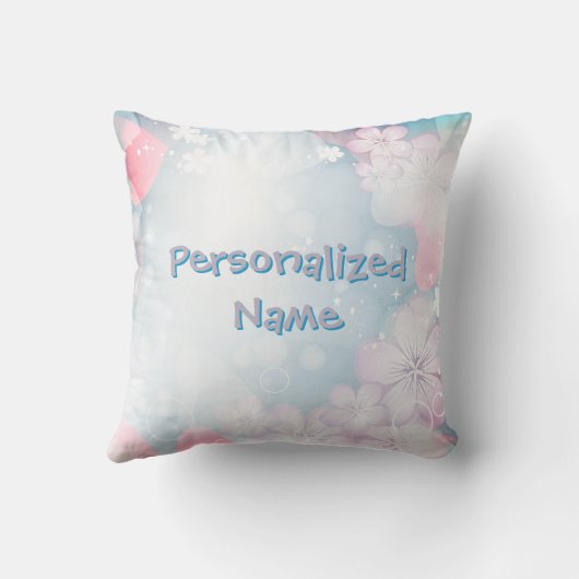 ティースフェアリーパーソナライズされたアメリカンMoJo枕 クッション (裏面)