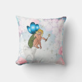 ティースフェアリーパーソナライズされたアメリカンMoJo枕 クッション (正面)