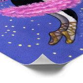 ティースフェアリー犬ボストンテリアピンクツチュートクラウン ポスター (角)