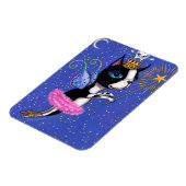 ティースフェアリー犬ボストンテリアピンクツチュートクラウン マグネット (左側)