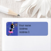 ティースフェアリー犬ボストンテリアピンクツチュートクラウン ラベル (インサイチュ)