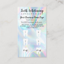 ティースホワイトニングロイヤリティ割引カード