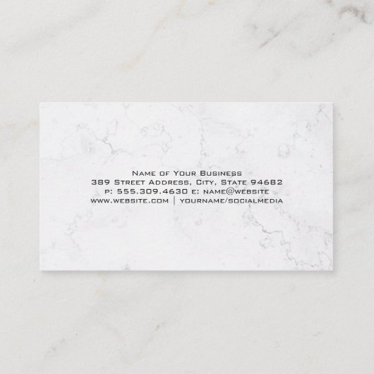 ティースロゴ名刺 名刺 (裏面)