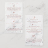 ティース美白後介護カード 名刺 (正面/裏面)